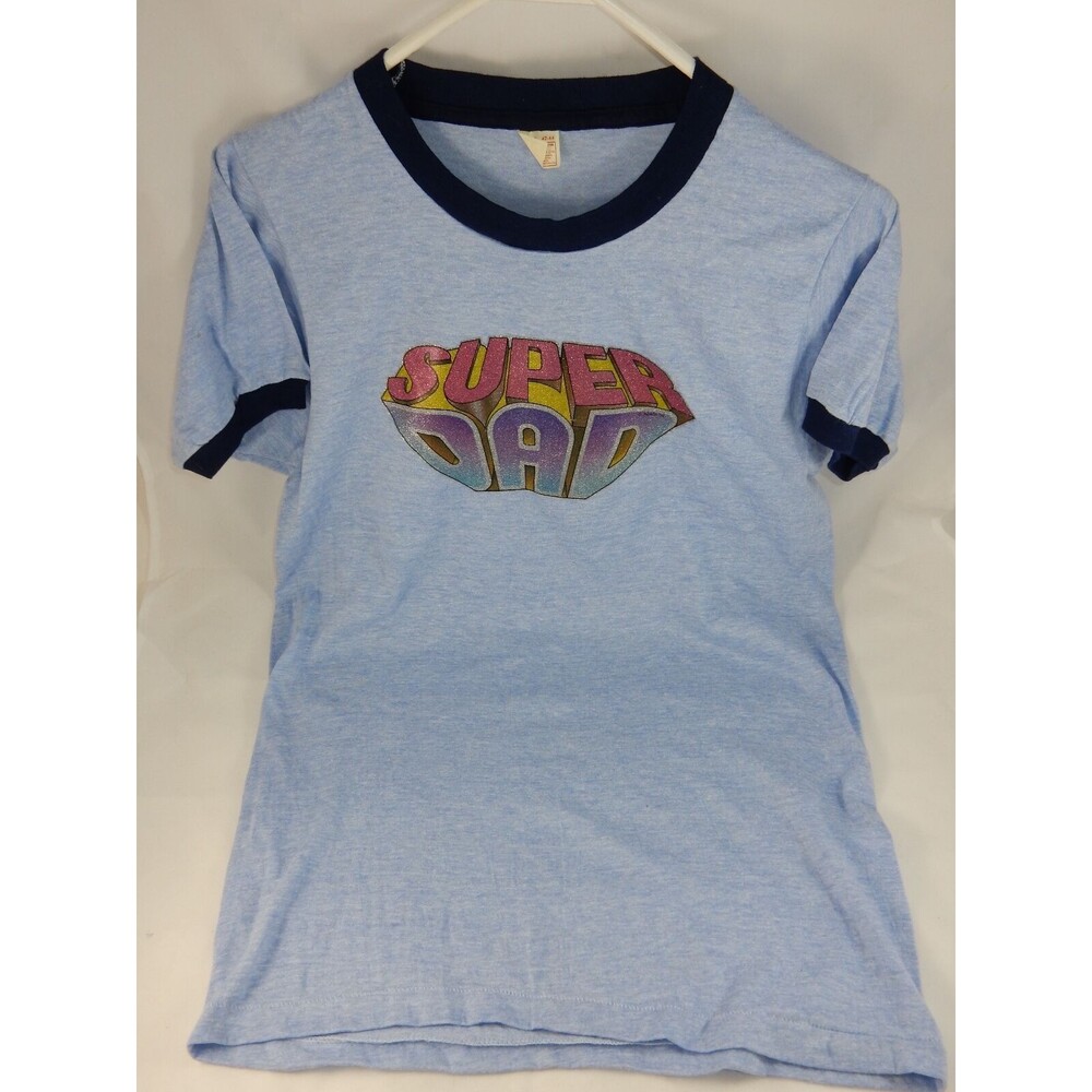 Union Company 1978 Super Dad Iron On Large T Shirt - Picture 2 of 5